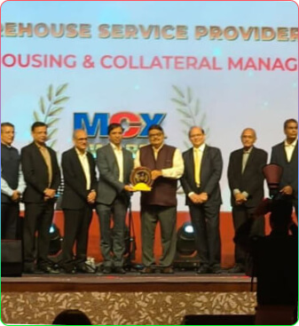 ‘Leading Warehouse Service Provider in Agri’ at the MCX Awards 2024